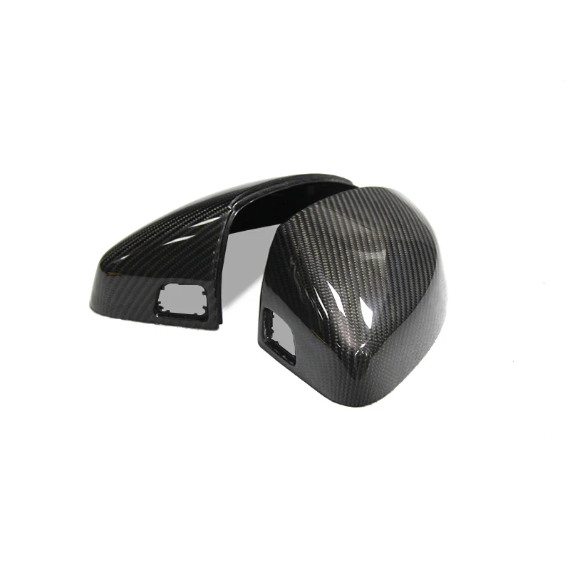 for Audi A3 / S3 8V 2014 up High Quality PU Protect Carbon Fiber Mirror Caps With Lane Assist 1:1 Replacement