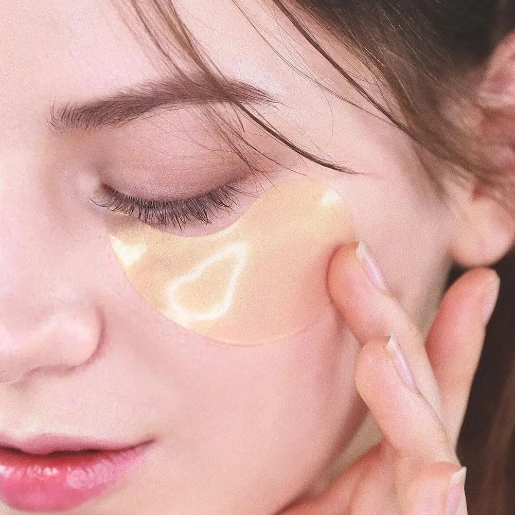 

Two-color Eye Mask Caviar Essence Dragon Blood Elastic Crystal Eye Dark Improves Care Beauty Eye Bags Circles Skin Mask Mas G1E0