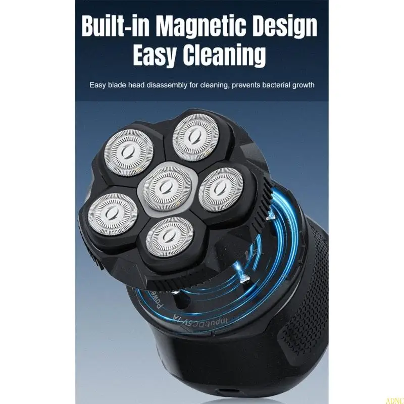 A0NC 6D Elektrische Rasierrasierer für die tägliche Pflege von Digitionen für die Pflege des Digitals