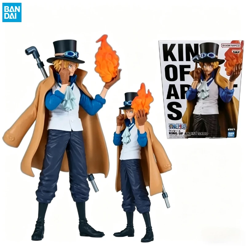 

В НАЛИЧИИ: Оригинальная коллекционная фигурка Banpresto King Of Artist One Piece Sabo, 23 см, из ПВХ, модель-игрушка, подарок
