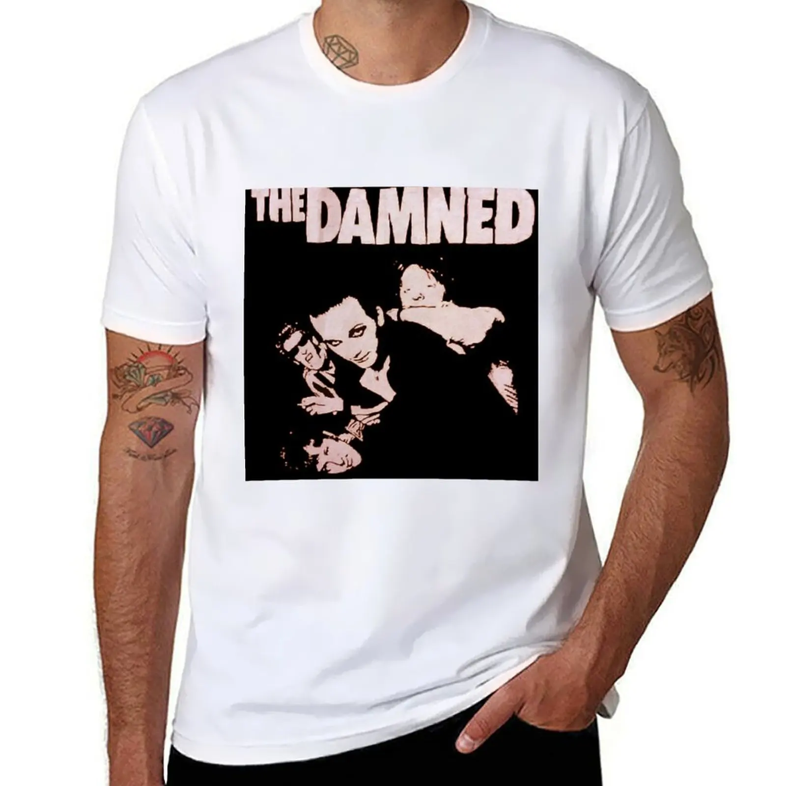 

The Damned T-Shirt graphic t shirts for man man t shirts high quality luxury brand T-Shirt