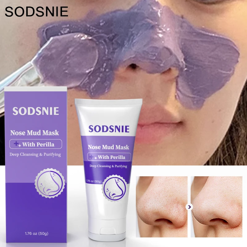 Face Mask Cleaning Mud Mask Soothing Remove Blackheads Mud Moisturizing Oil Control Clay Mask Smearing Mud Mask Skin Care