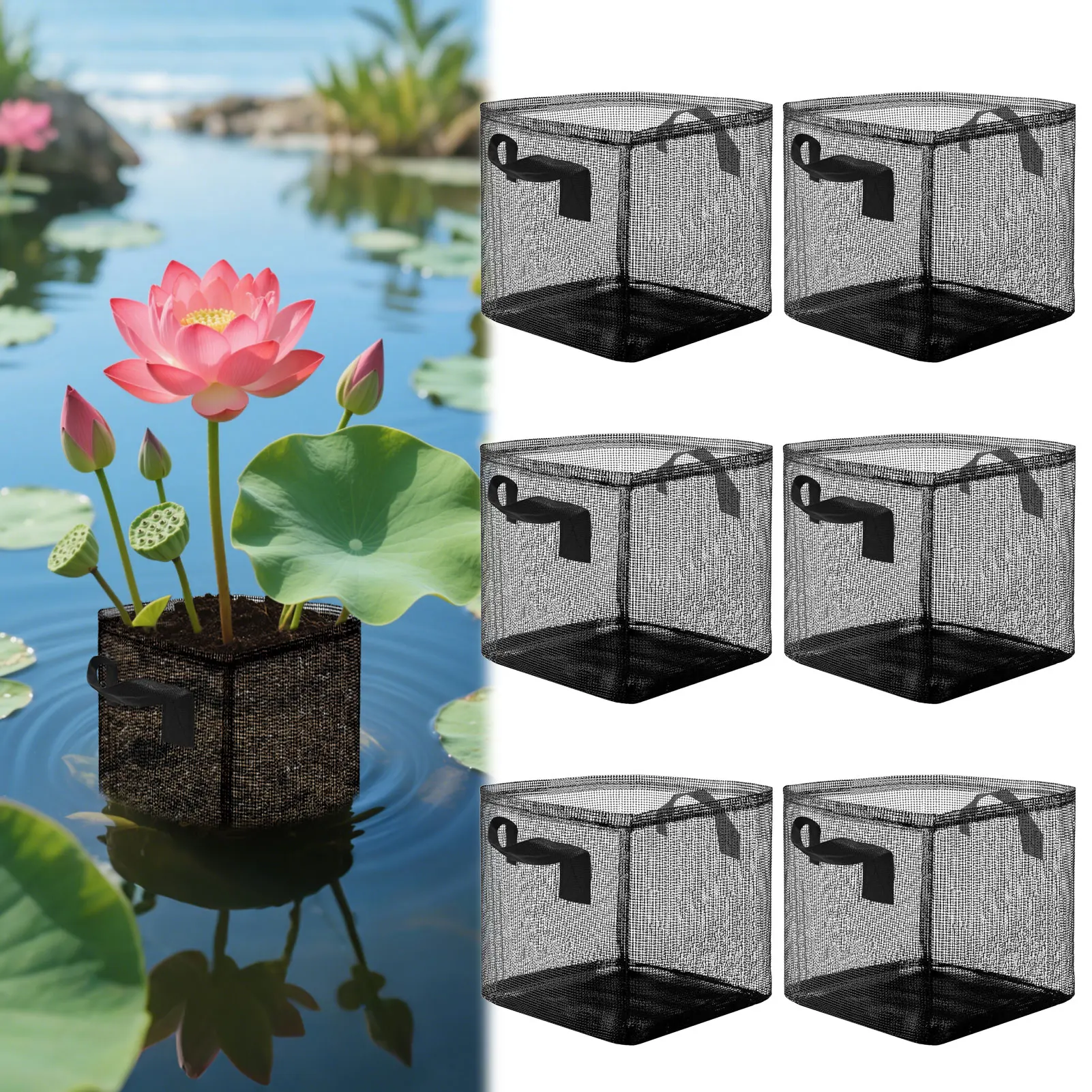

6PC Plant Covers Garden Netting Metal Heavy Duty Plant Protectors from Animals for Keeping Bunnies Chicke Frost Protection