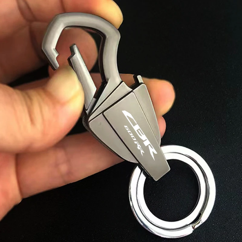 For HONDA CBR600RR CBR 600 RR 2007-2022 Accessories Customized LOGO Motorcycle Keychain Alloy Multifunction Car Play Keyring