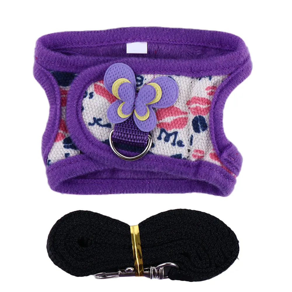 

Walking Small Animal Accessorie Corset for Chinchilla Dutch Harness Leash Chest Strap Vest Leash Set Small Pet Products