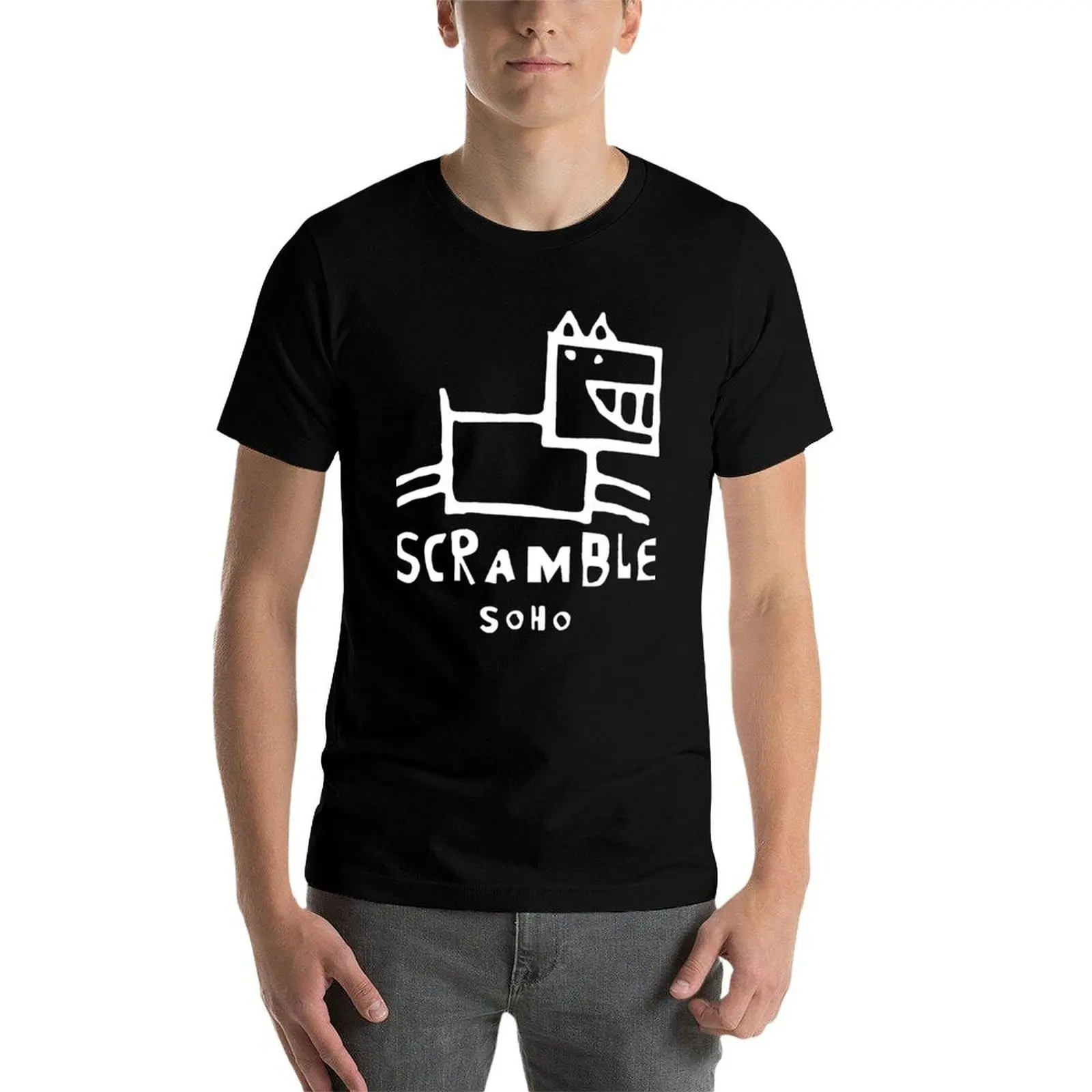 

Scramble Soho T-Shirt essential t shirt t shirt man casual t shirt man plain T-Shirt