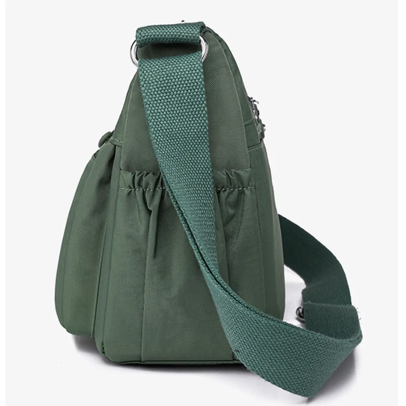 2024 New Fashion Ladies Shoulder Bags Large Capacity Daily Crossbody Messenger Bags Women Nylon Casual Cosmetic Bag Mommy Bolsas