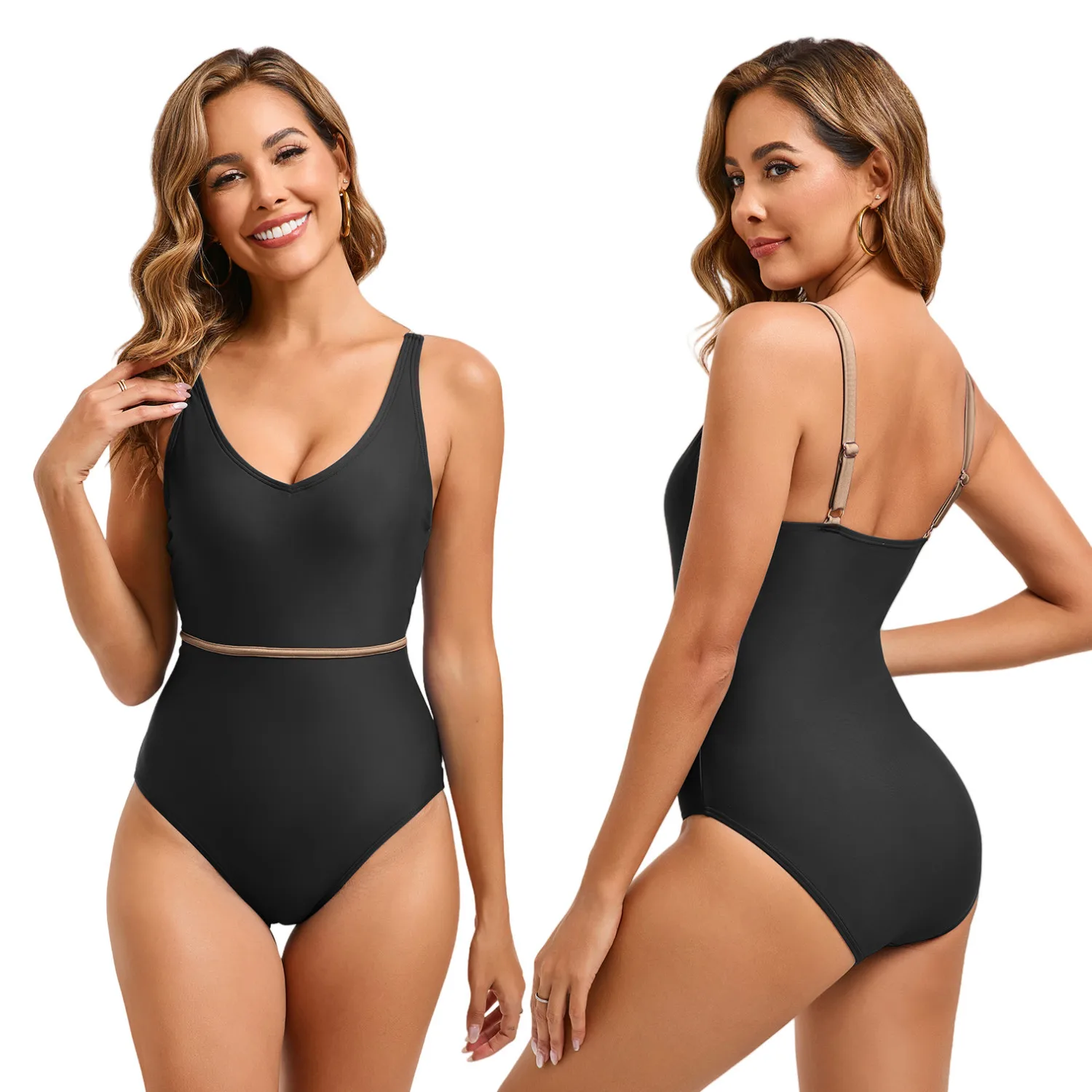 

Professional 2025 New Sexy Triangle One-Piece Swimsuit