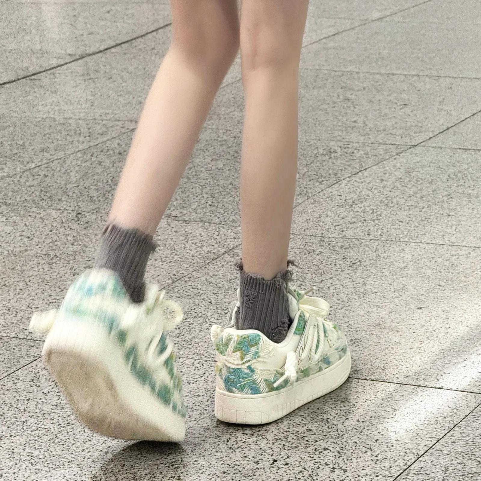 

Board shoes men's shoes 2025 Spring and Autumn unisex trendy shoes small fragrant style bread shoes casual shoes