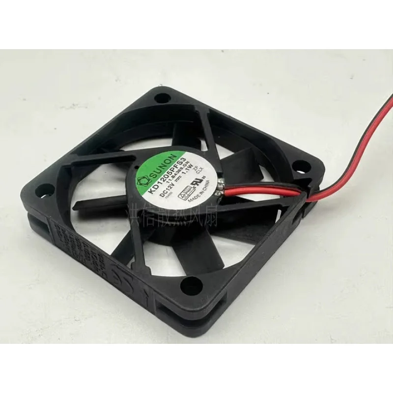 HJY 1 piece SUNON KD1205PFS3 DC12V 1.1W 2-wire cooling fan 50*50*10 mm