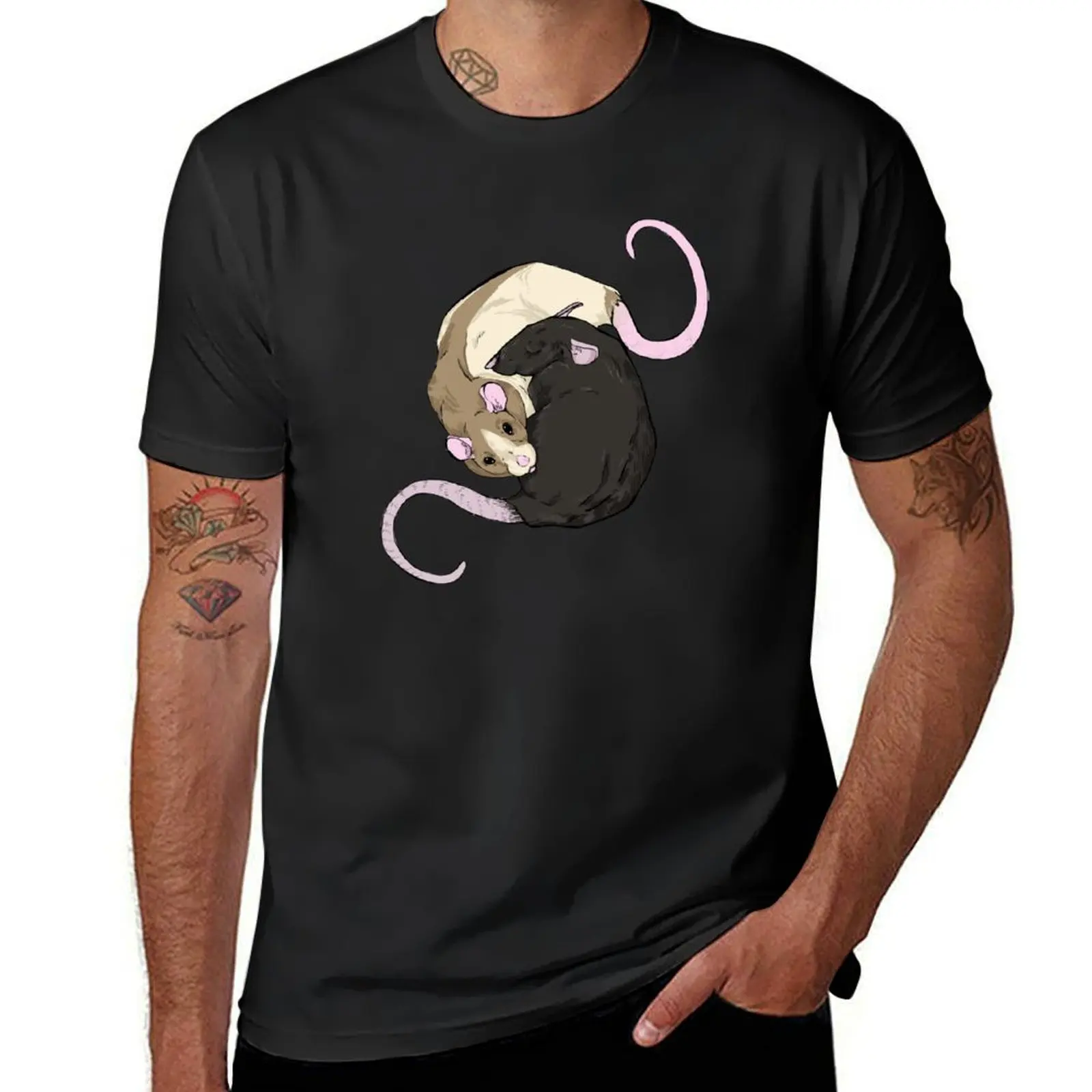 

Rat Nap T-Shirt street wear oversized T-shirts oversize vintage t shirt men