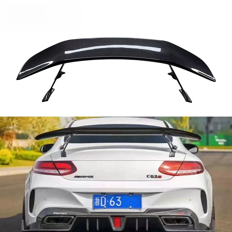 

High Quality Carbon Fiber Rear Spoiler For Mercedes-Benz C-Class W205 C63 Upgrade Trunk Wing Rear Wing Car Bumper