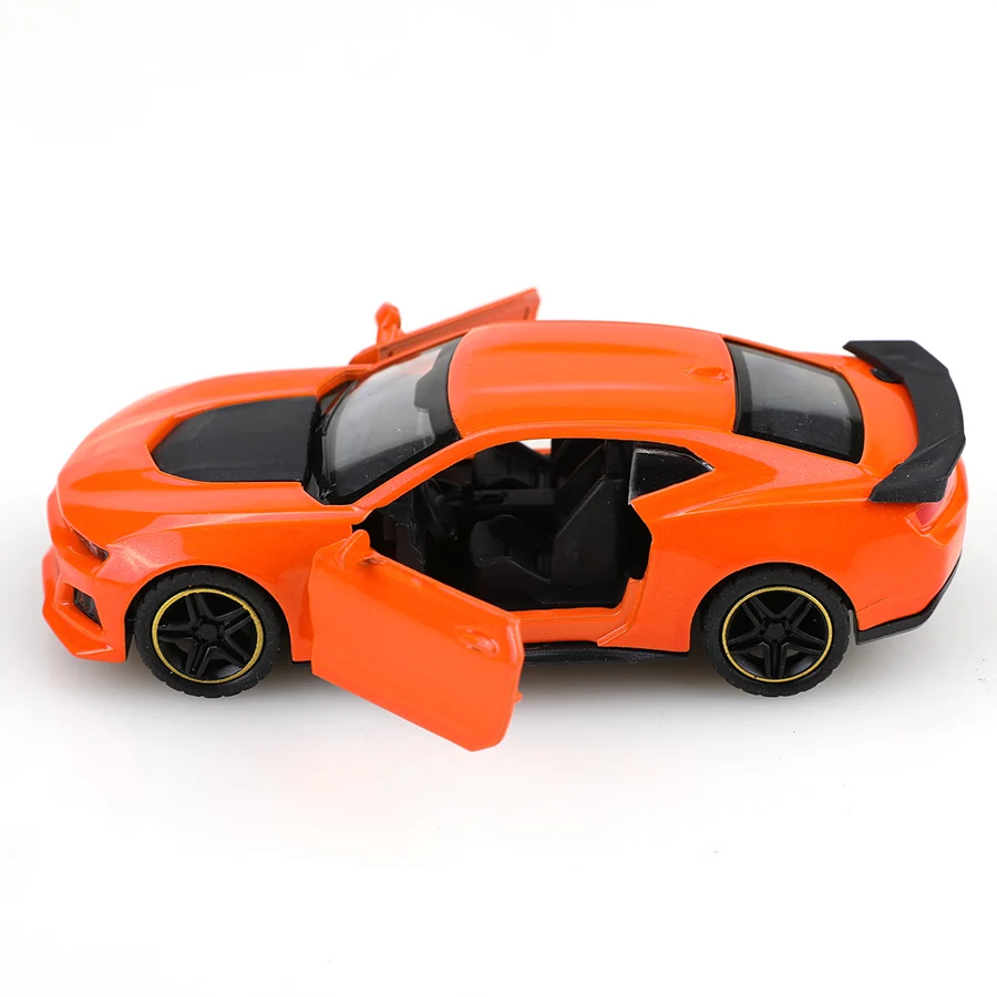 Brinquedo de carro pull-back de liga com portas abertas, veículo de simulação de guardiões cósmicos para meninos