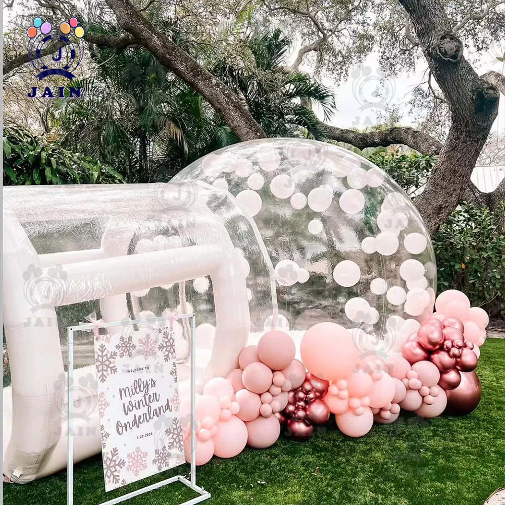 2.5m/8FT Decorations Dome Tent Inflatable Bubble Tent Lodge Party Rental Air Tent Bubble Balloon House For wedding