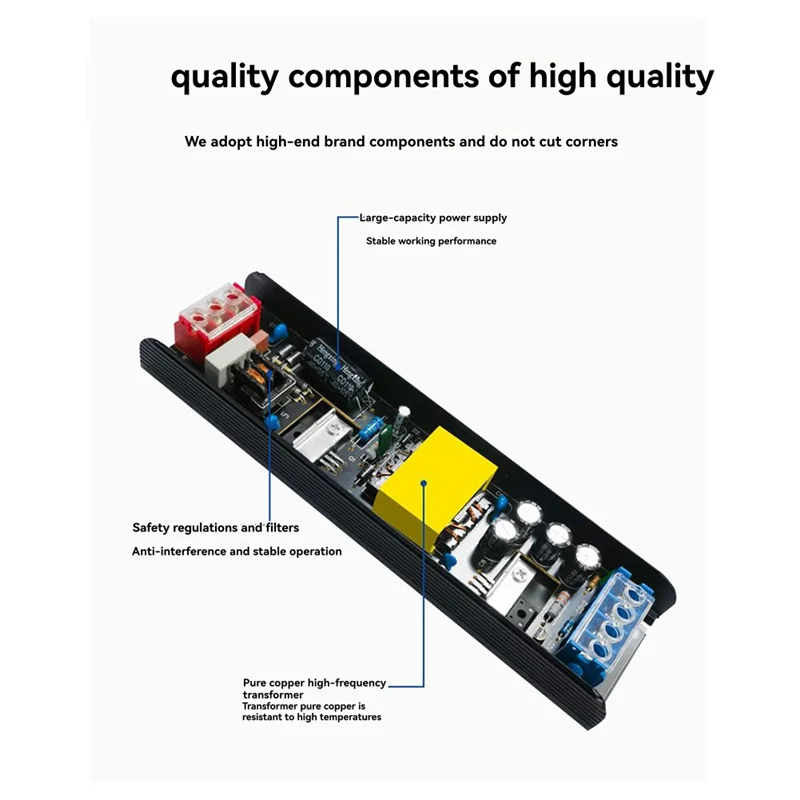 

Constant Voltage Power Supply LED Power Supply Lighting Transformer DC 24V Lighting Transformer-[Y03A]