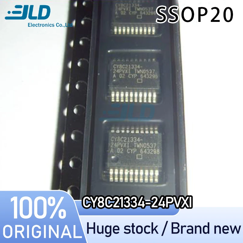 

(2-5piece) 100% New CY8C21334-24PVXI SSOP20 Chipset Professional one-stop ordering Adequate stock Chip Electronics