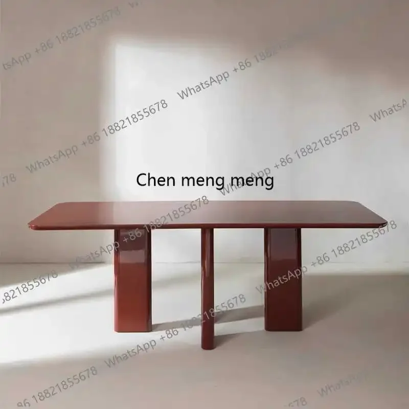 

Hot sales Designer Center Design Dining Table Decor Base Living Room Dining Table Coffee Luxury Conference Mesa De Jantar Furnit