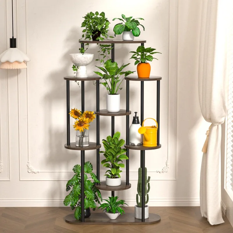 Flower rack,living room,indoor floor to ceiling multi-layer dill plant rack,succulent plant rack,balcony decorative flower rack