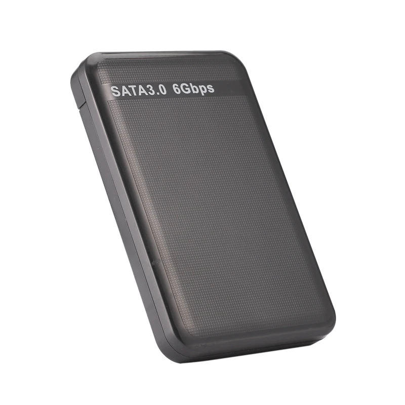2,5-дюймовый USB3.0 SATA 3.0 HDD Жесткий диск Коробка Внешний корпус жесткого диска Инструмент 6 Гбит/с Поддержка протокола UASP 3 ТБ