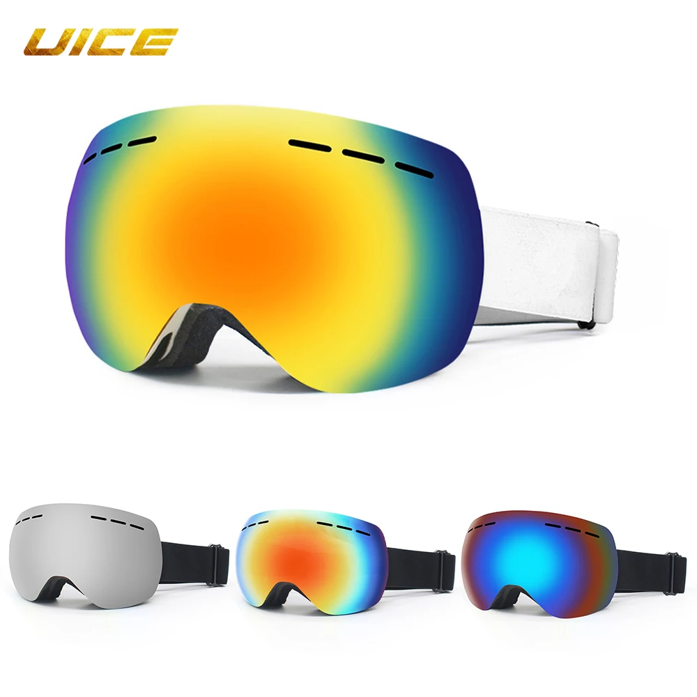 Ski Goggles Double Layers Anti-fog Snowboard Snow Goggles Snowmobile Glasses Eyewear Outdoor Sport Skiing Googles