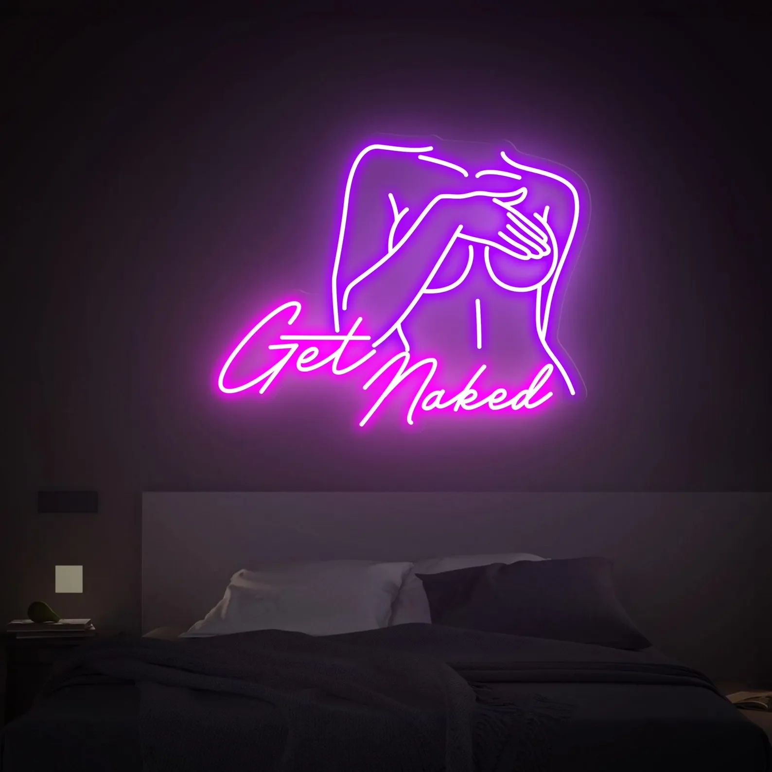 Woman Body Neon Sign, Get Snaked Neon Sign,Body Bedroom Neon Sign,Bar Neon Decor,Woman Wall Decoration,Gift for Man Cave