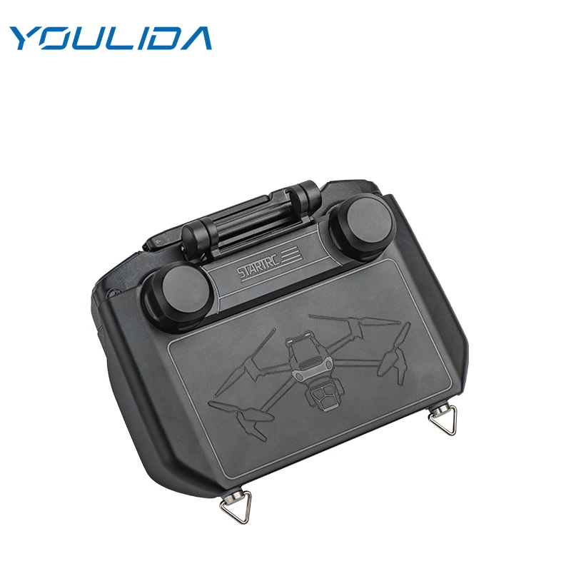 2-in-1 Sun Hood & Joystick Cover for DJI RC Pro Remote Controller Anti-Glare Screen Shade Protective Stick Cap Drone Accessories