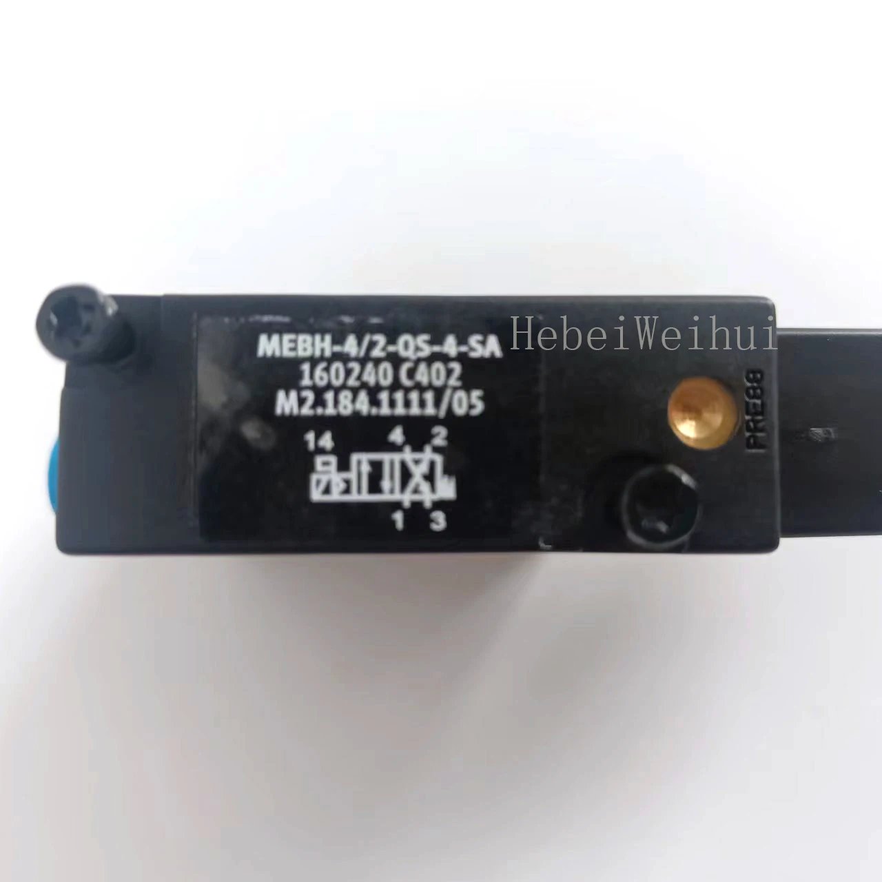 1 piece Best Quality New Heidelberg Solenoid Valve FESTO MEBH-4/2-QS-4-SA  M2.184.1111  for Offset SM102 CD102 SM52 PM52 Machine