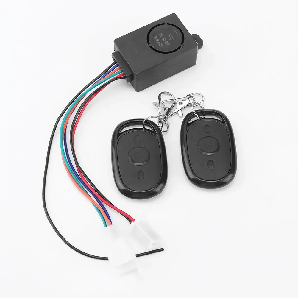 AliExpress NONE 36-72V 125dB Anti-Theft E-bike Alarm System Smart Electric Scooter Bicycle Security Anti Lost Remote Control Detector Alarm