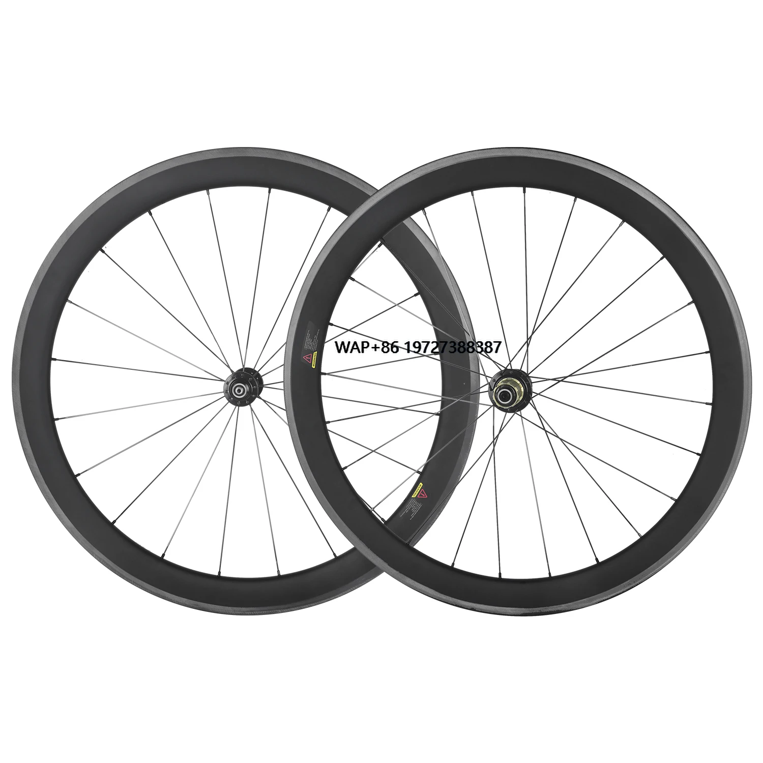 

700C Carbon Fiber Wheel Set Cycling Clincher Carbon Wheels Road Bike Bicycle Wheelset