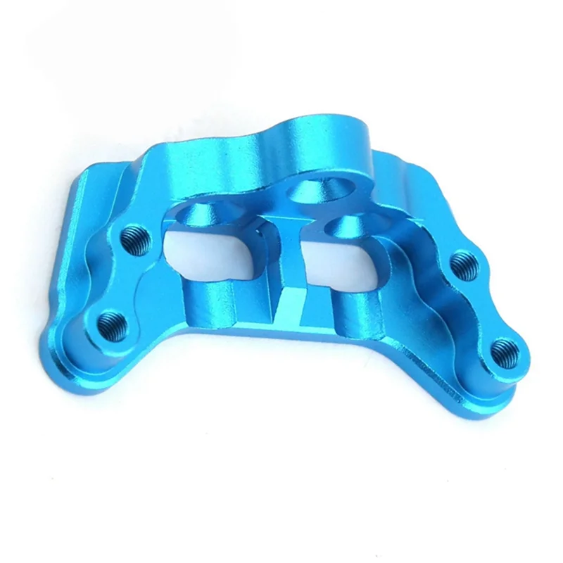 YSUN-1 Uds marco de escalada amortiguador inferior Metal azul para vehículo todoterreno Tamiya 1/10 accesorios de aleación de carretera mejorados
