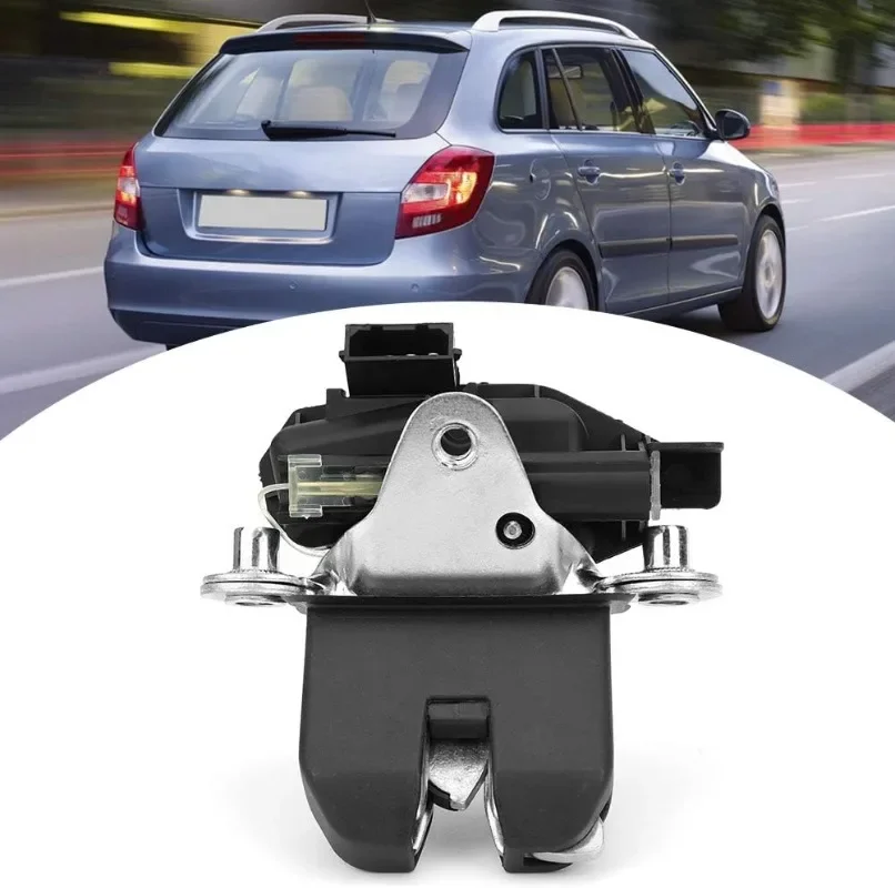 5J0827501B 5J0827501A 5J0 827 501 B 5J0 827 501 A Ar Rear Trunk Tailgate Lock Latch for Skoda Fabia Roomster 2006-2015