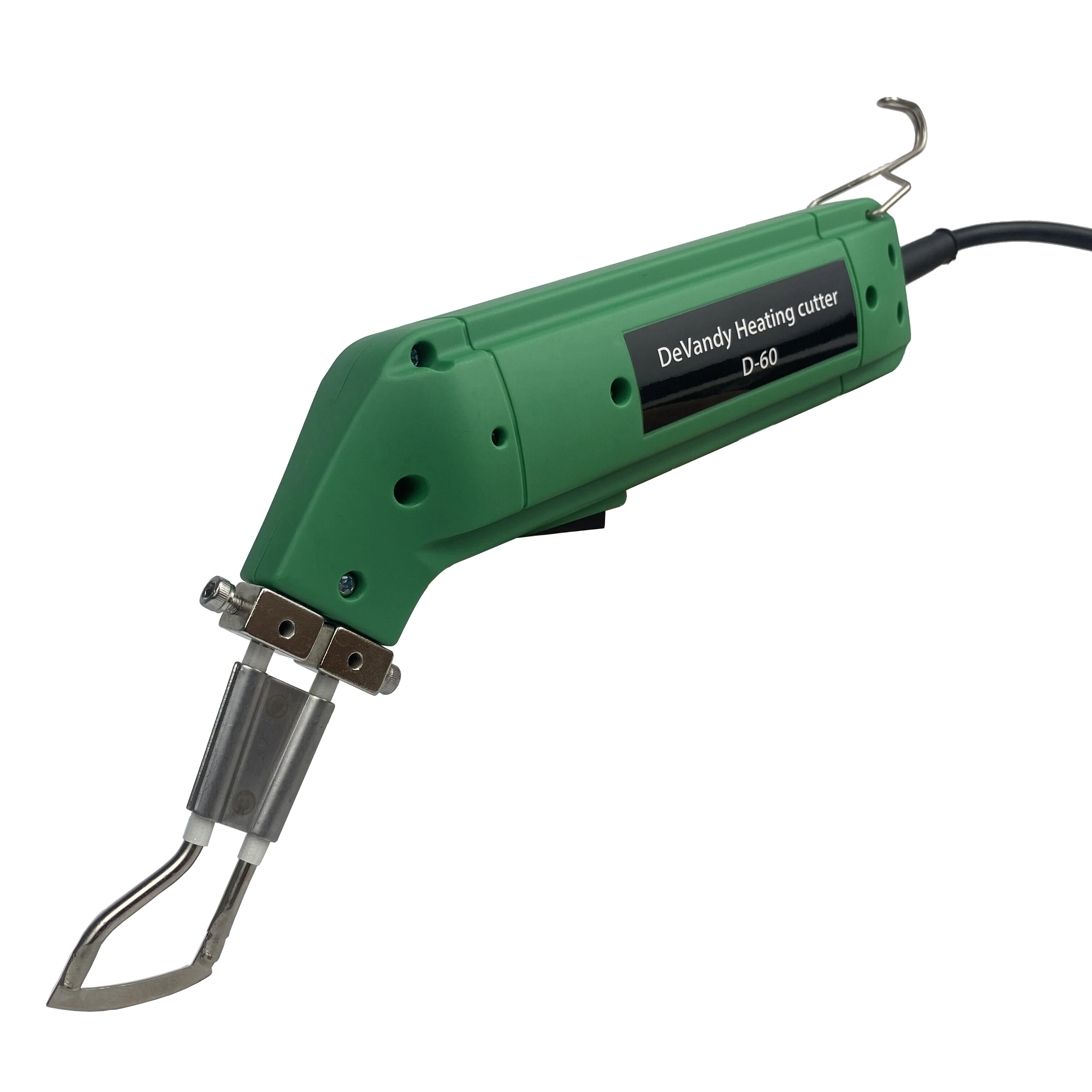 60W Electric Hot Knife Ribbon Rope Cutter Melting Fabric Cloth PVC Rope Nylon Healing Cutting Kit Heated Cutter In Plastic Box