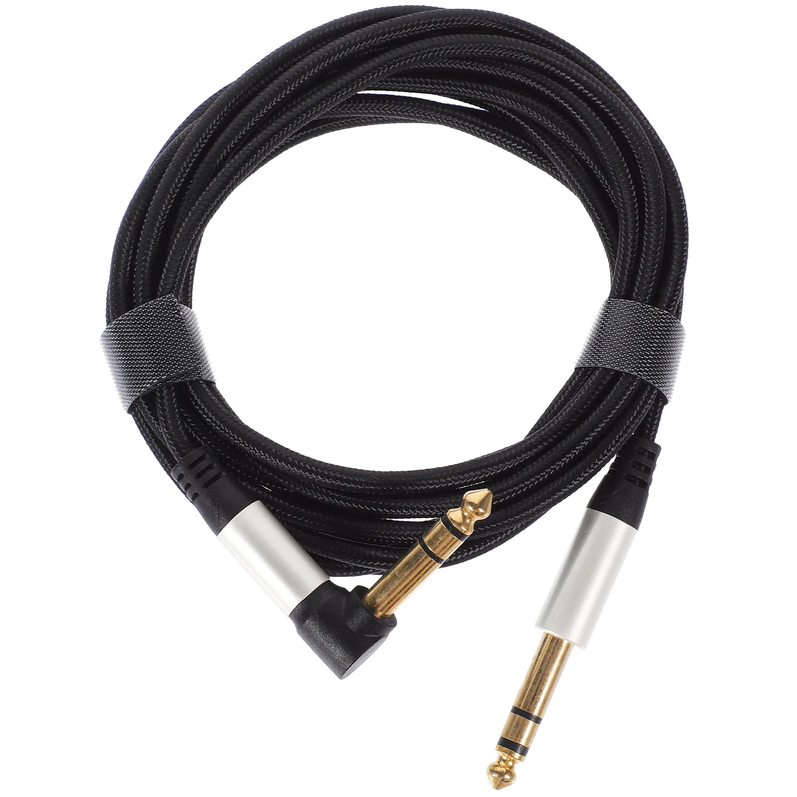 

6.35mm Guitar Patch Cable Straight Male to Male Audio Cable for Microphones Speakers Electric Guitar Bass High-Density Shielding