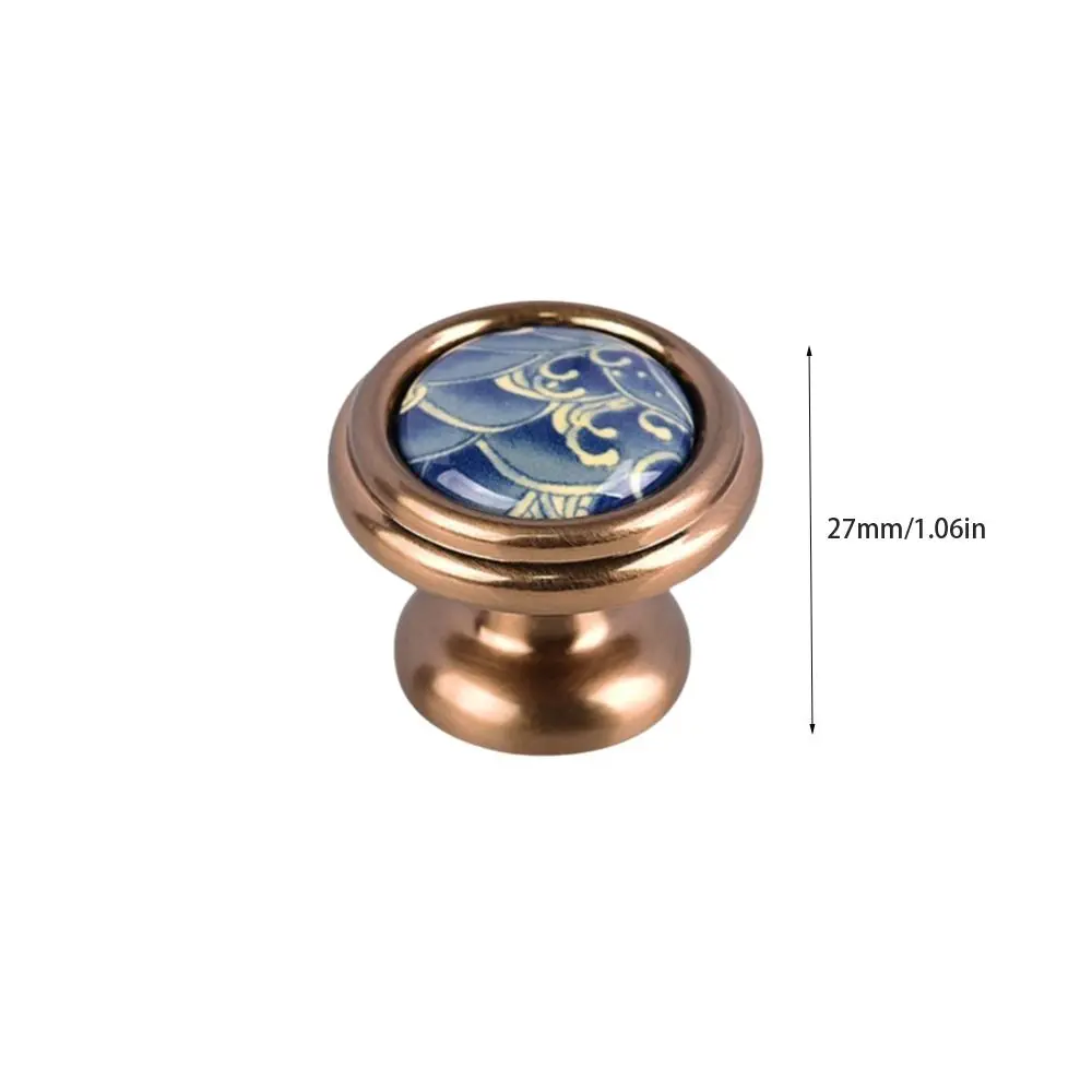 2 قطعة مقابض فاخرة الراقية الرجعية أنيق السيراميك النمط الأمريكي مقابض المعاصرة الحد الأدنى تصميم مقابض للخزانة المطبخ