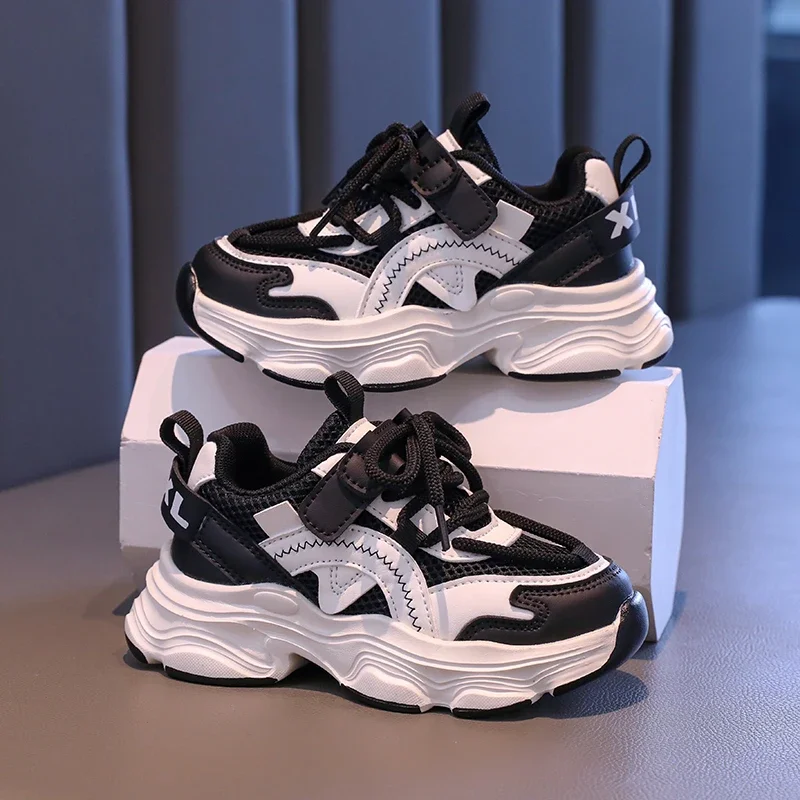 2025 Autumn Style Net Breathable Non-slip Running Shoes for Boys and Girls Children's Casual Shoes Comfortable Outdoor Footwear