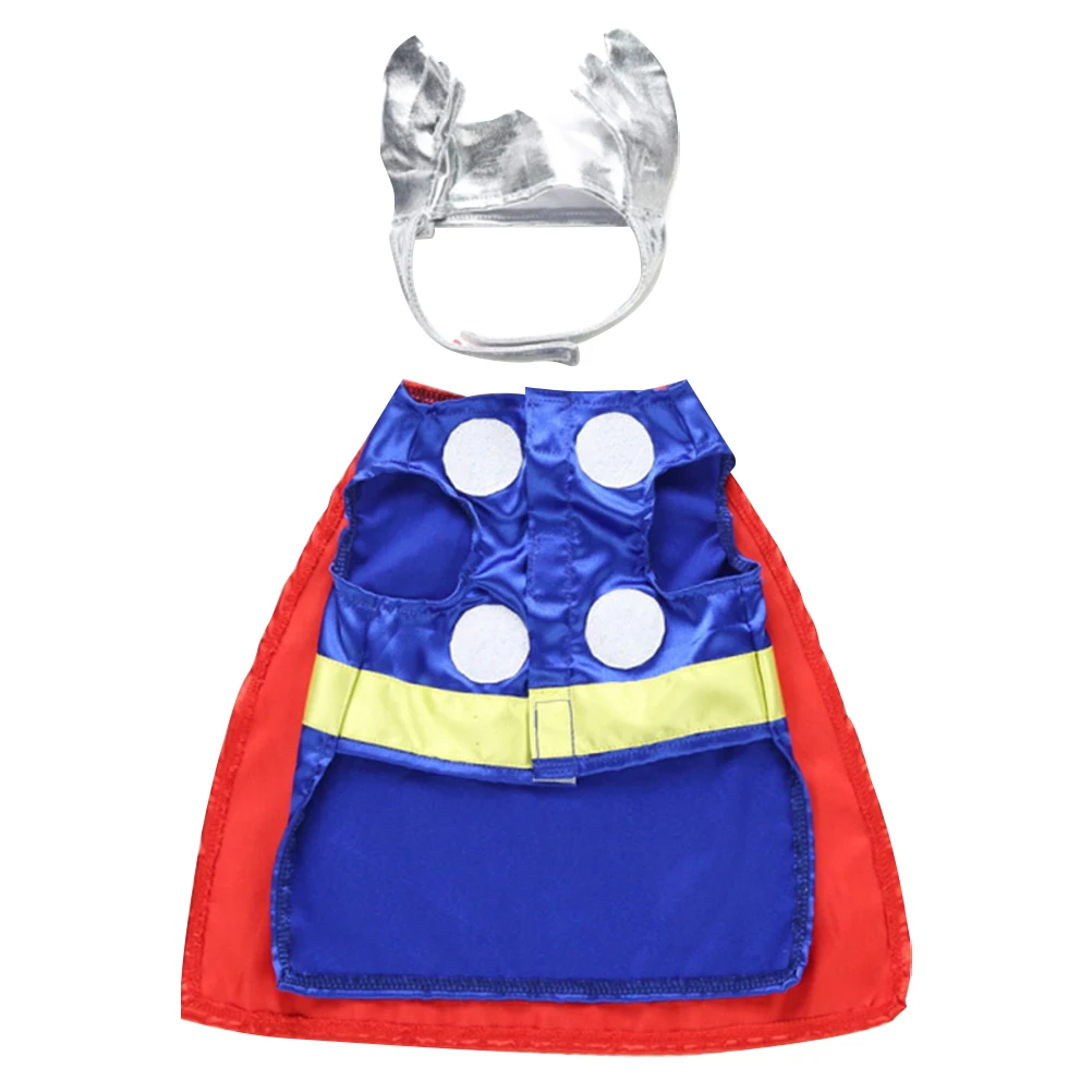 

1Set Dog Cosplay Costume Halloween Party Outfit Hat Premium Polyester Material Pet Halloween Suit Pet Costume Dog Cosplay Suit