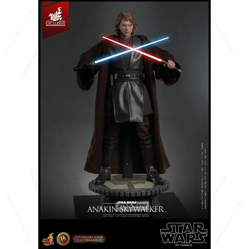 In Stock HotToys HT DX34AE 1/6 Star Wars Anakin Skywalker Hair Transplant Ver. Collectible Figure Movable Model Gift Collection