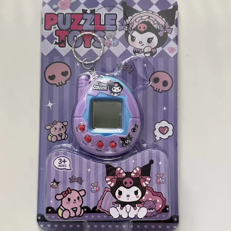 Retro Electronic Pet Game Console - Virtual Monster Toy, Nostalgic Tamagotchi Keychain for Stress Relief, Gift for Kids Adults view 5