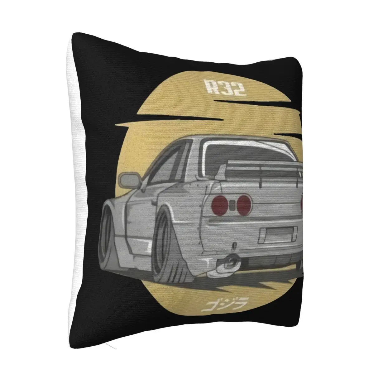 R32 Car Grey Legend Jdm Japanese Cars Sportcar Engine For Men Clothes Classic Pure Cotton 1 Pillow Case