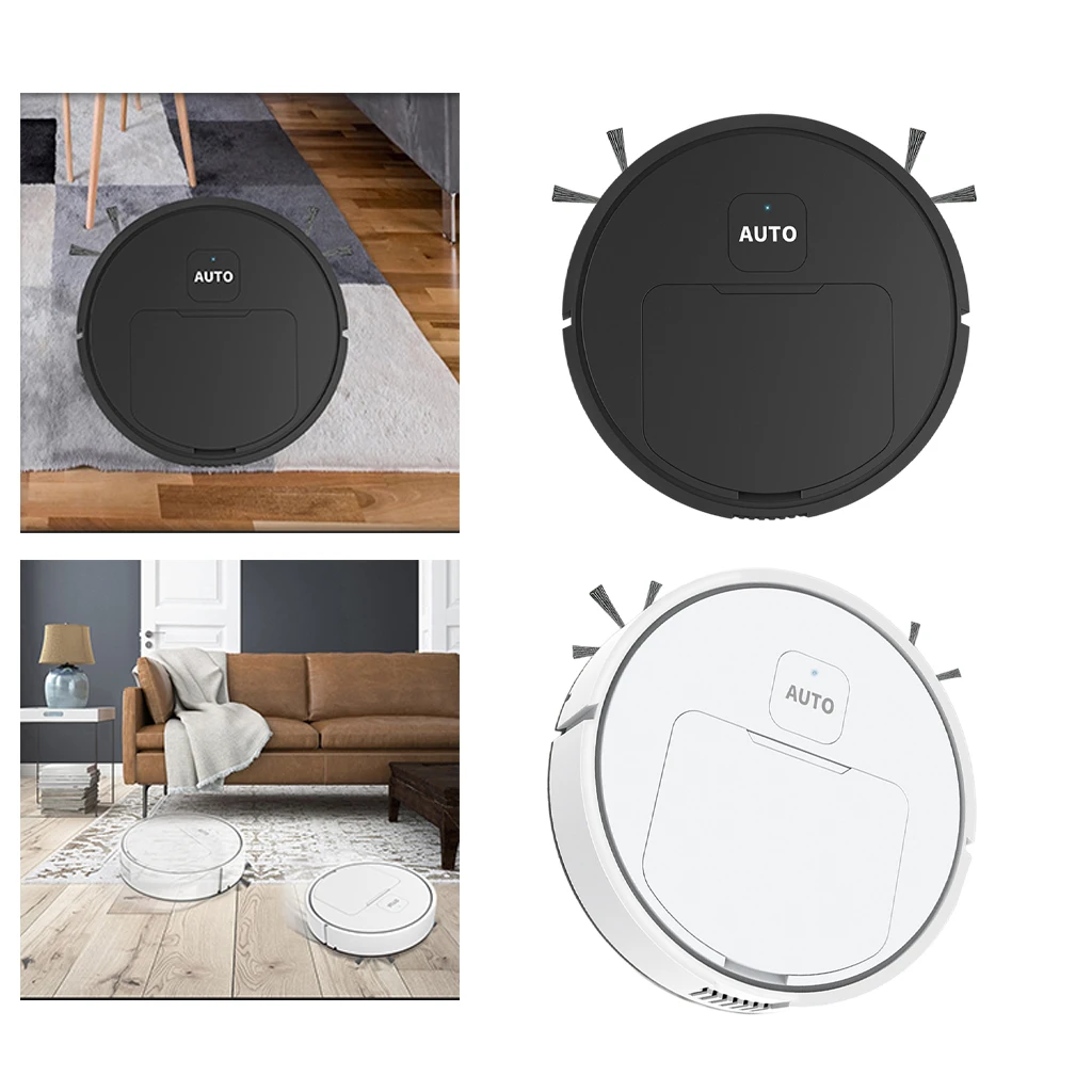 Robot Vacuum Small Home Appliance USB Charging Suction Floor Sweeper for