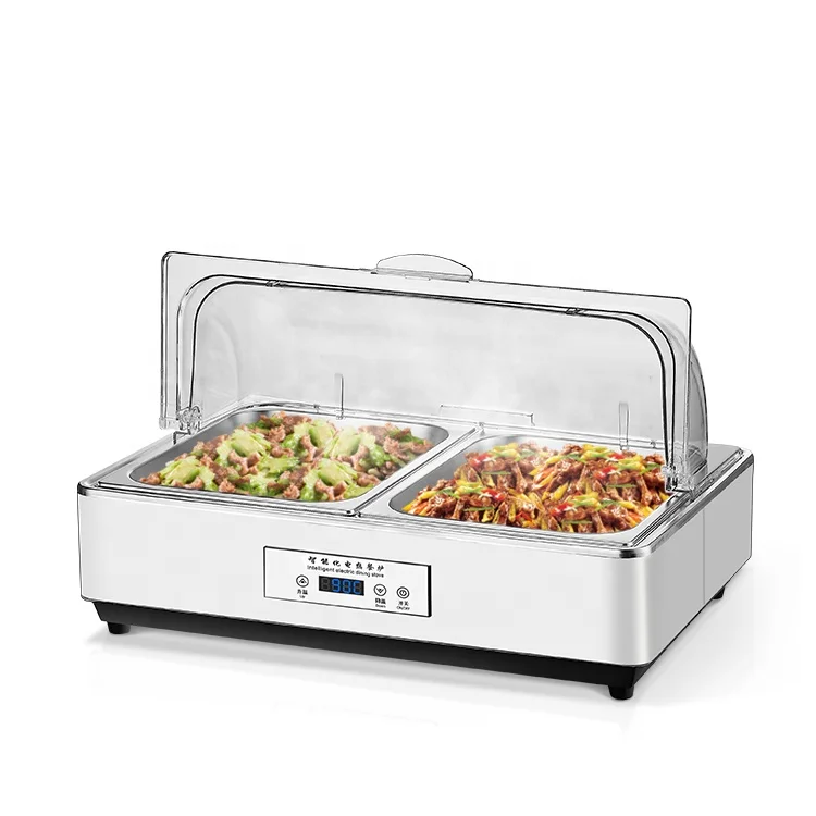 Commercial Electric Food Warmer Full-Size Stainless Steel Chafing Dishes For Hotel & Restaurant Buffet Sets