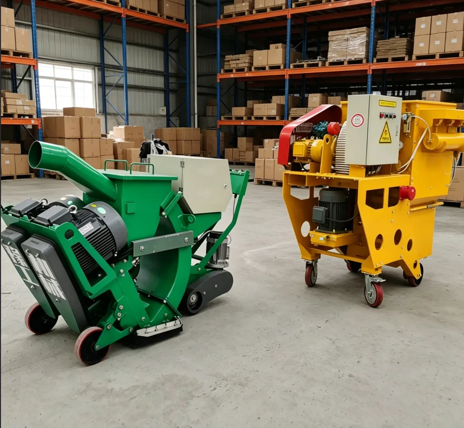 Heavy Duty Roller Conveyor Shot Blasting Machine Steel Sheet Profile Metal Structure Rust Cleaning Equipment