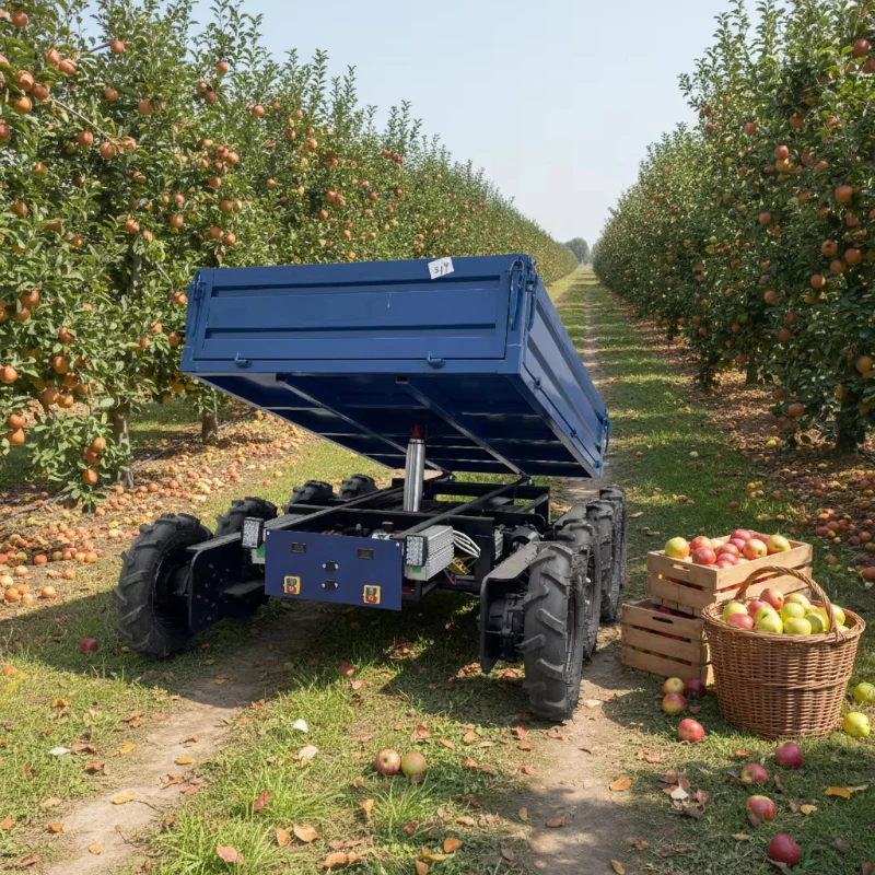 Electric all-terrain vehicle, good stability, suitable for farm and engineering transportation
