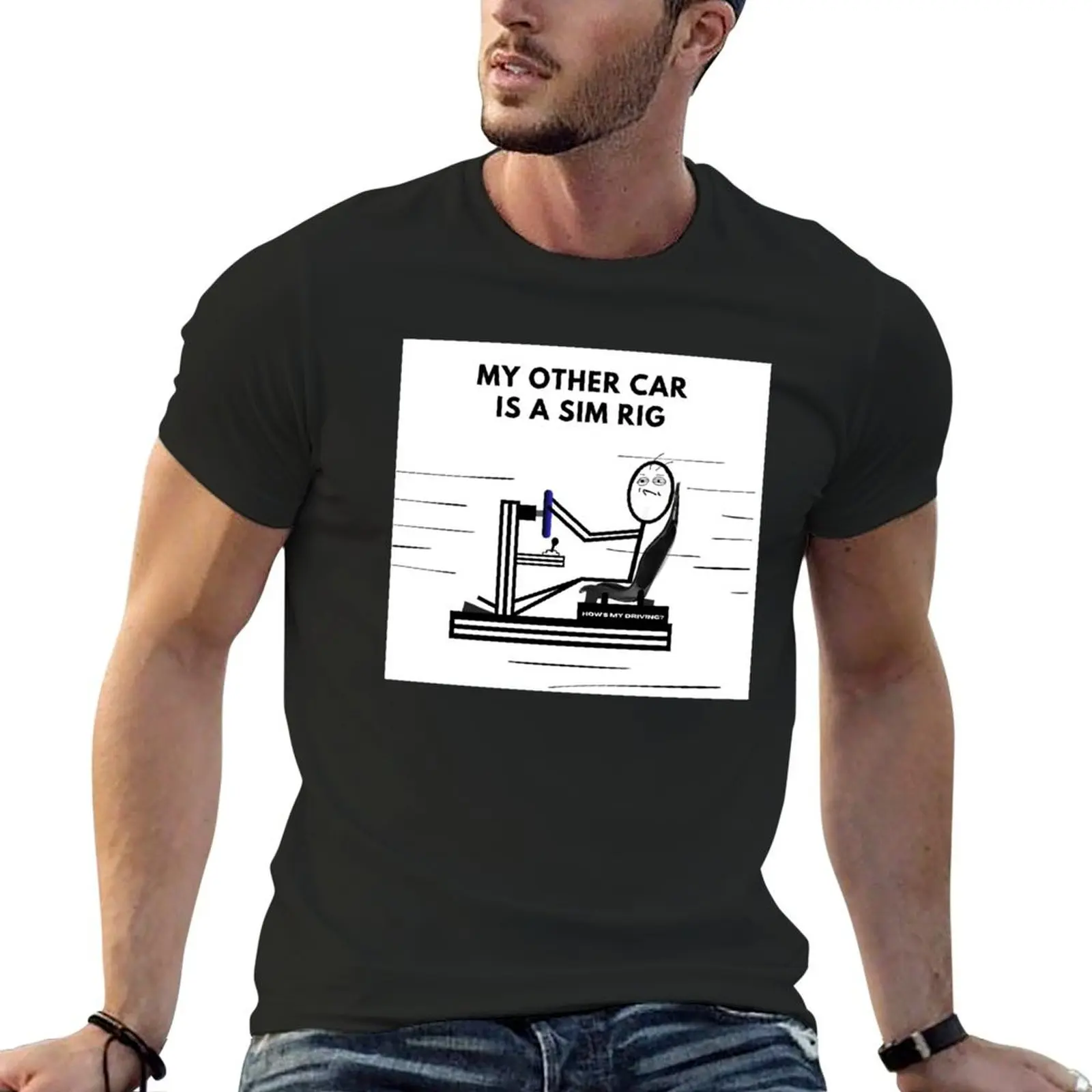

Sim racing apparel T-Shirt oversizeds for a boy custom t shirt men t shirt
