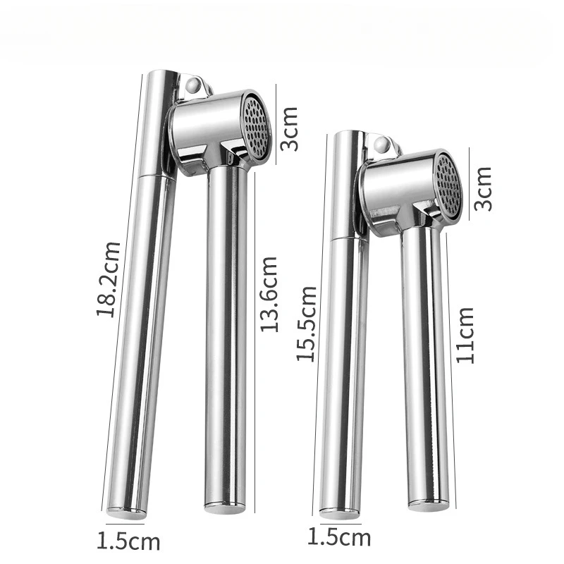 304 stainless steel garlic press catalpa alloy garlic paste maker manual garlic clip kitchen gadgets