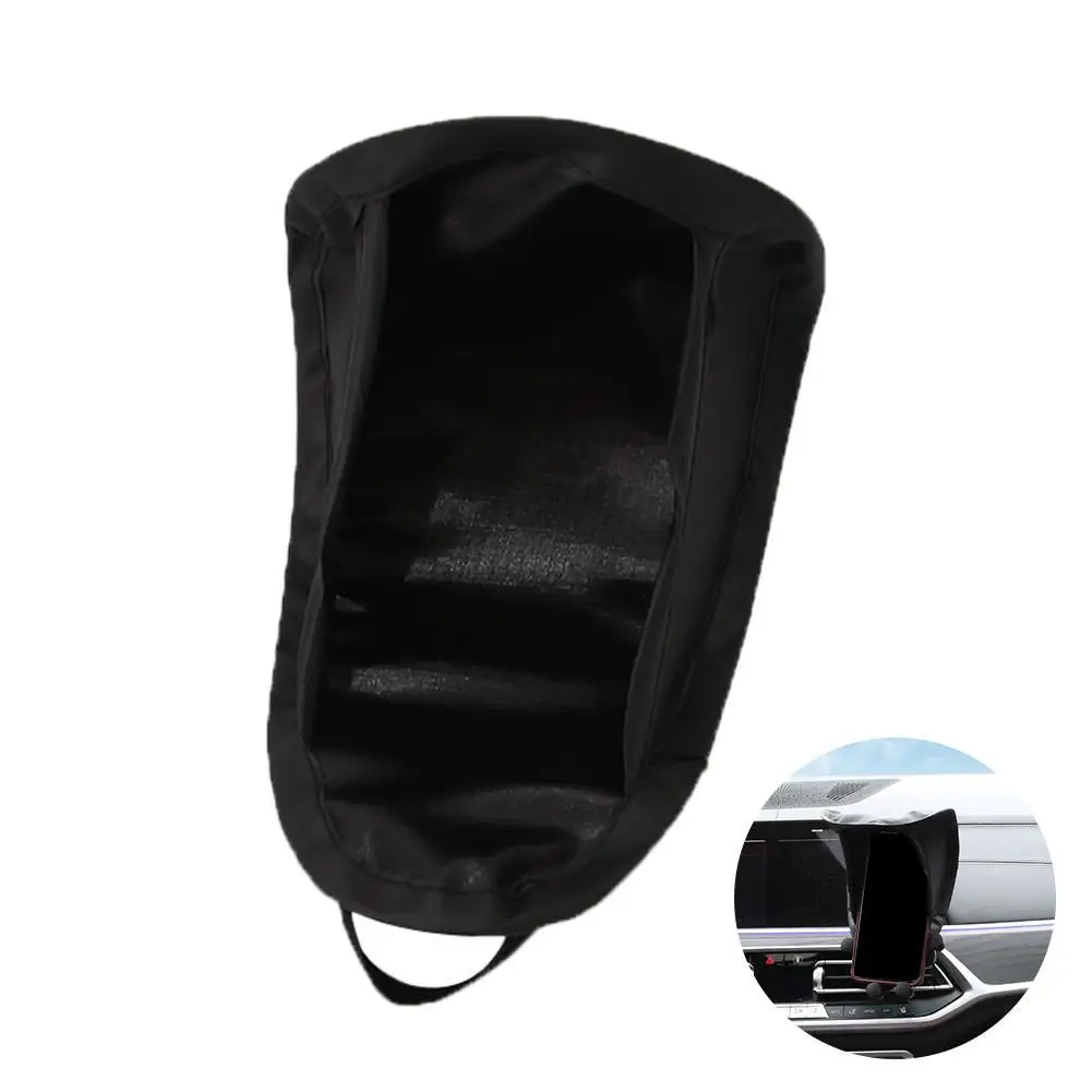 1pcs Car Cell Phone Sunscreen Sunshield Phone Umbrella Sun Shade For Motorcycle Bike Car Anti-scald Car Accessories