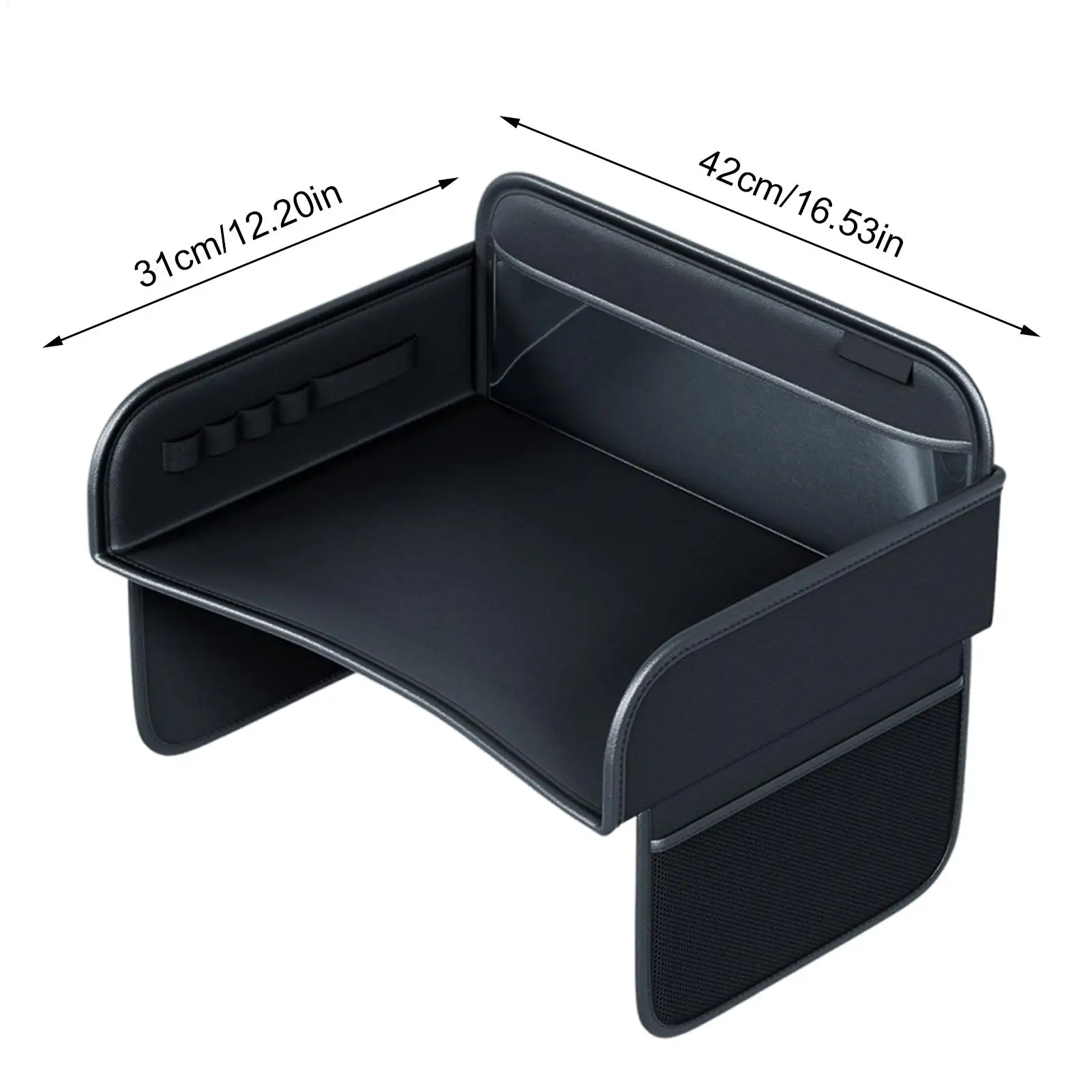 Child Car Dining Drawing Table Universal Car Seat Travel Tray Backseat Toys Organizer Table Holder For Baby Children Kids view 6