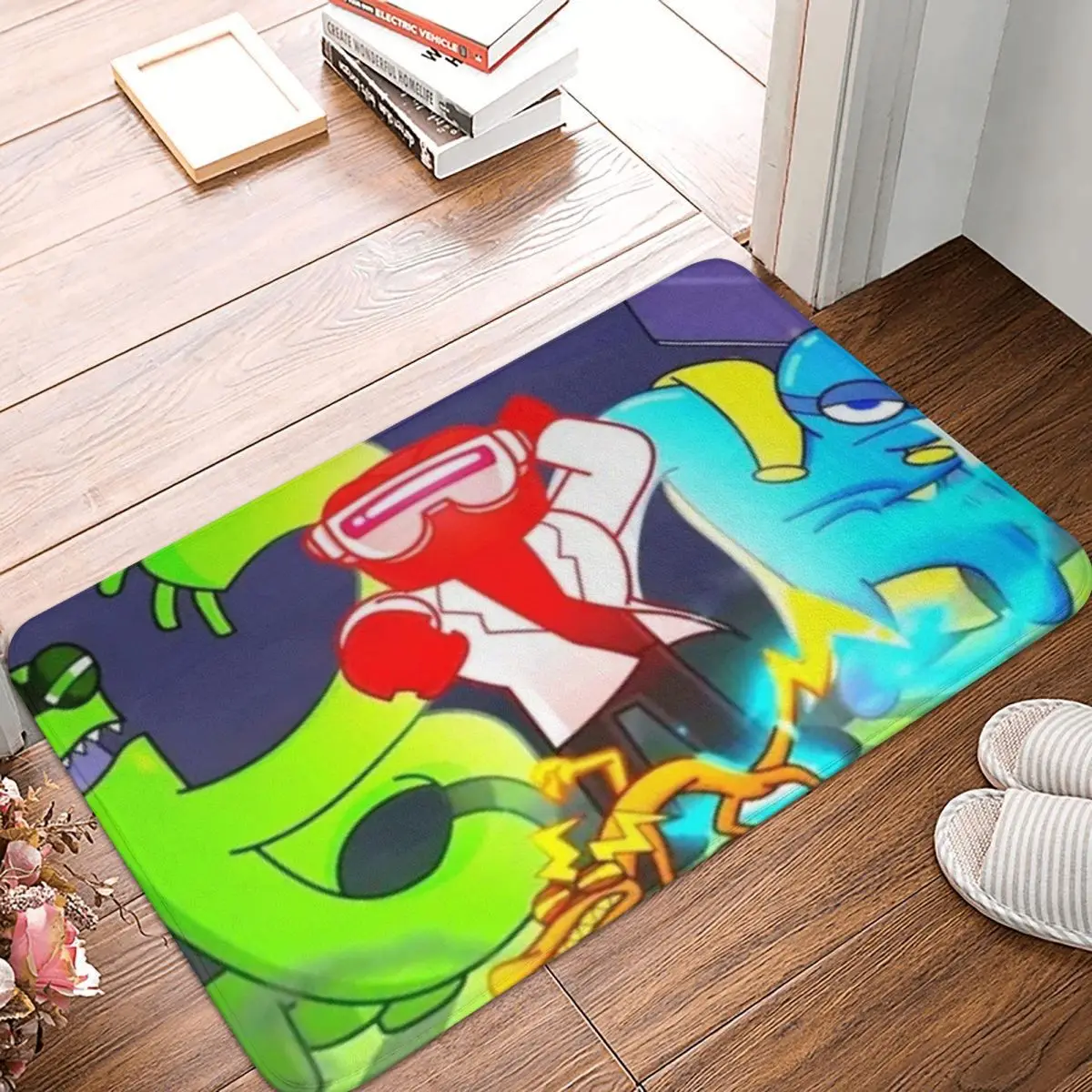 Rainbow Friends Escape Non-slip Doormat Action Living Room Kitchen Mat Outdoor Carpet Home Modern Decor