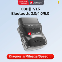 Junsun Auto Scanner mini ELM327 Bluetooth-compatible 4.0 OBD2 V3 Adapter Car Diagnostic Tool Scan Tool for DVD Car Accessories
