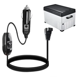 2m 12V DC Replacement Car Cooler Cool Box Mini Fridge Cable Plug Wire Car Refrigerator Cigarette Lighter Power Cord Wire